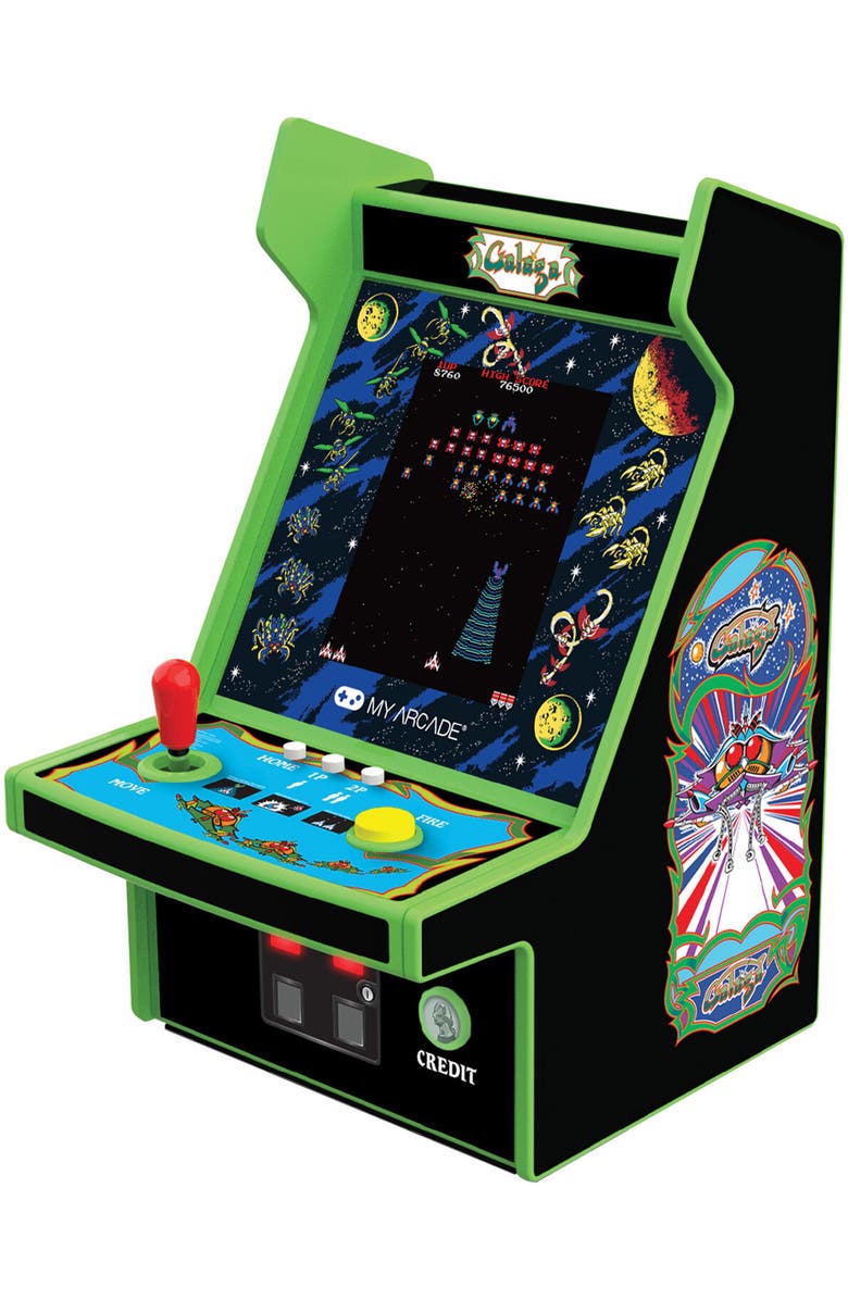 My Arcade Dgunl4195 Galaga/Galaxian Micro Player, Main, color, Multicolor