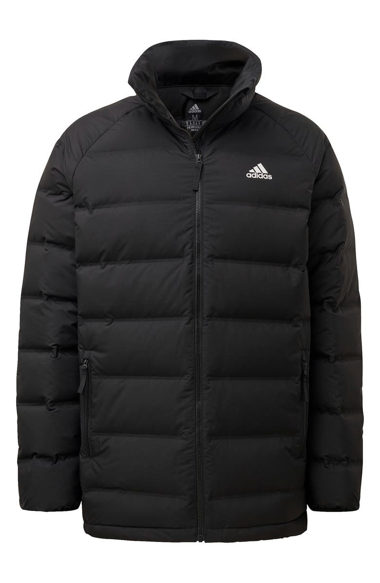 adidas Helionic Down Puffer Jacket, Alternate, color, 