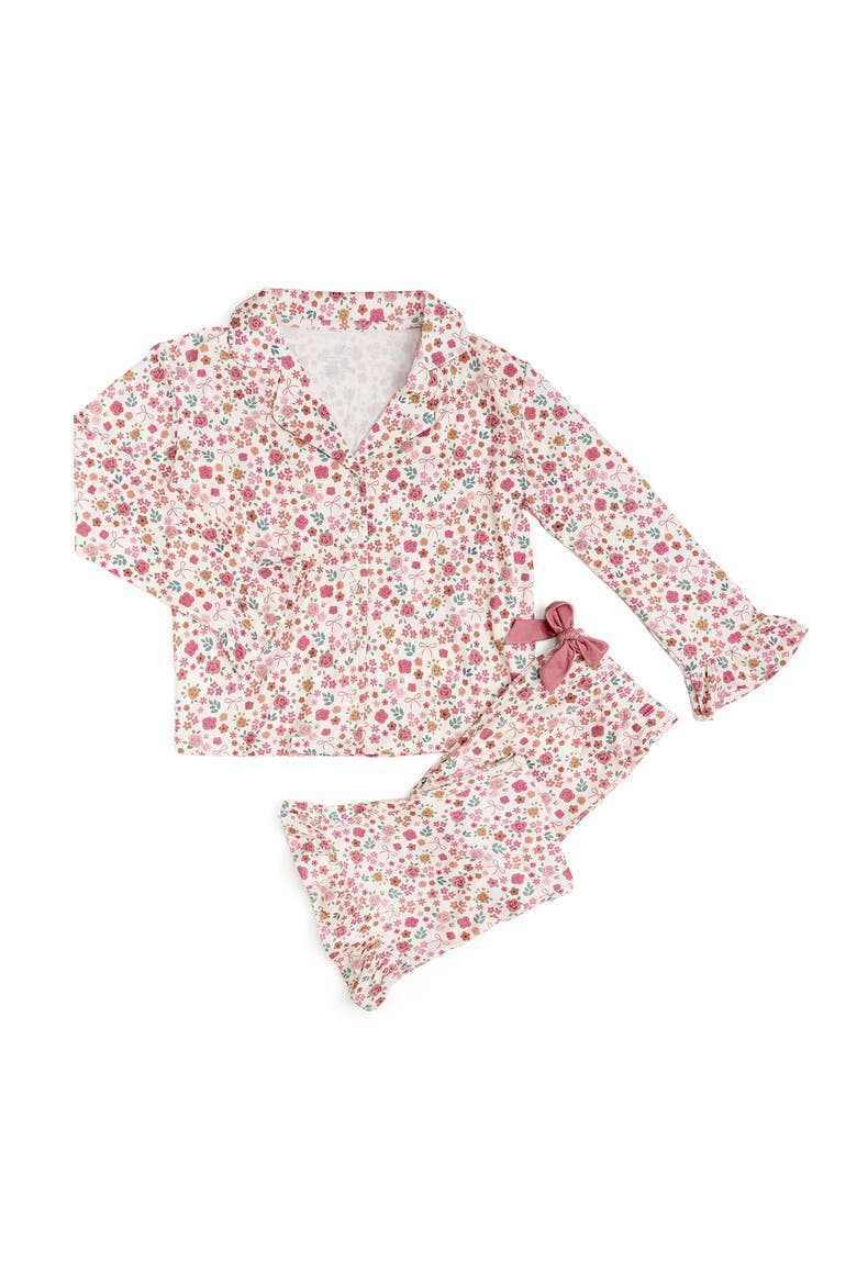 Berry Floral Lounge Set, Main, color, Mauve