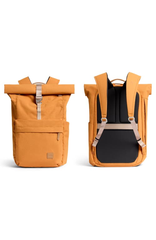 Bellroy Classic Roll Top Water Resistant 16l Backpack In Orange