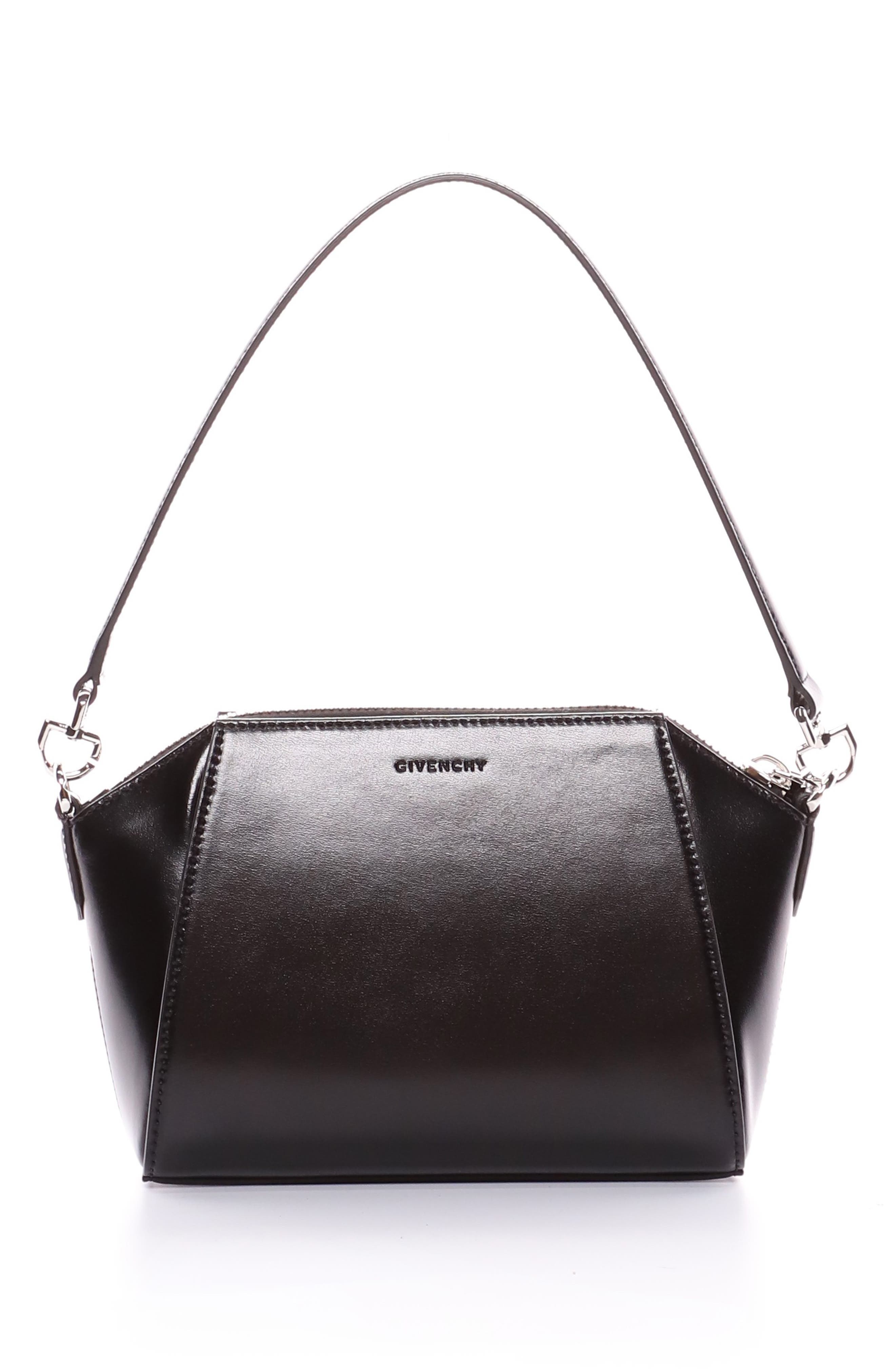 Givenchy Extra Small Antigona Leather Shoulder Bag, Alternate, color, 