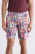 Vintage 1946 Patchwork Madras Flat Front Shorts