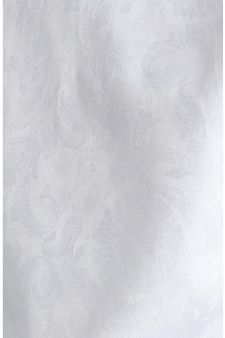 Barocco Jacquard Button-Up Shirt, Alternate, color, OPTICAL WHITE
