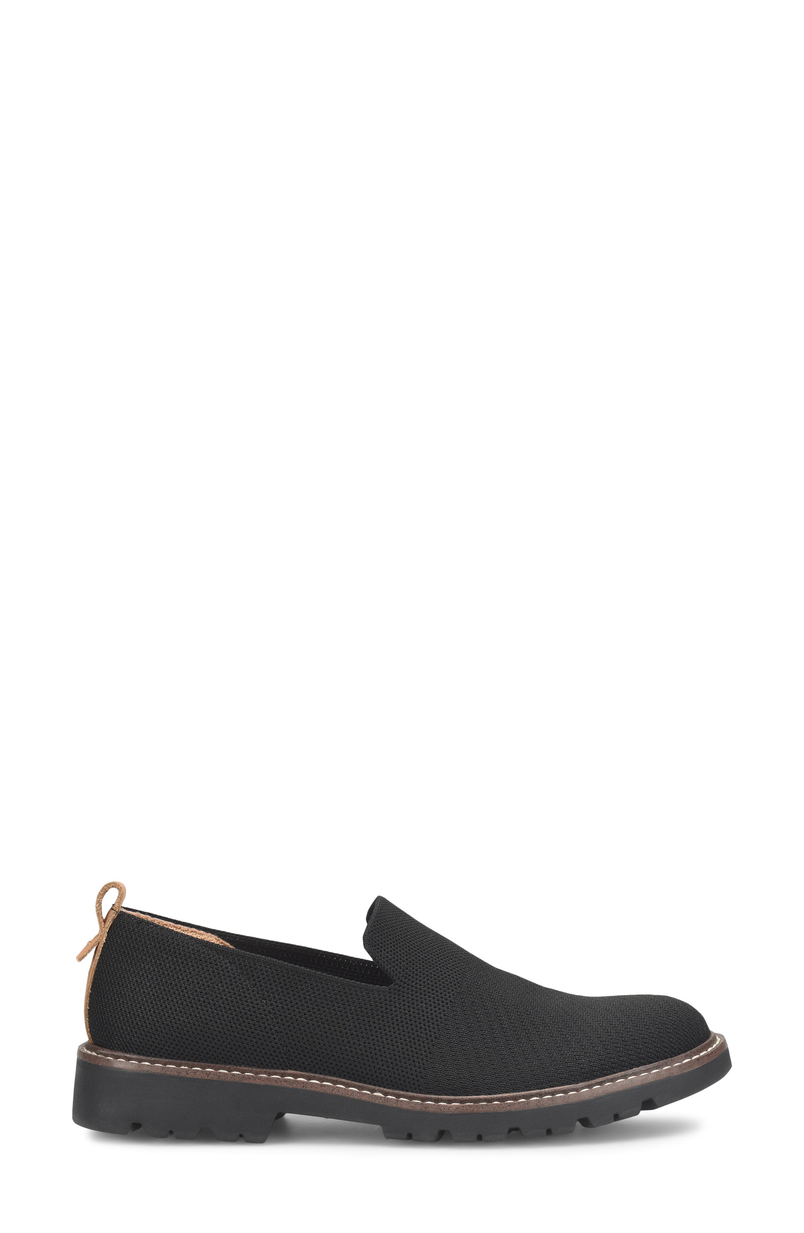 Comfortiva Lexya Lug Sole Loafer, Alternate, color, Black