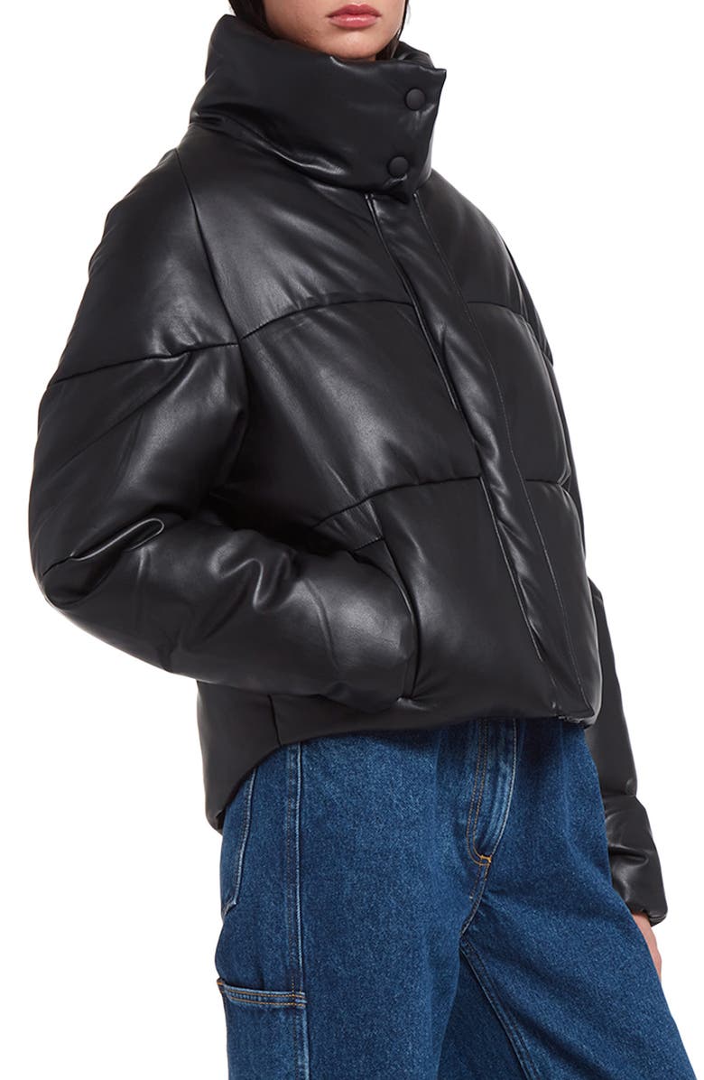 Apparis Jemma Faux Leather Puffer Coat, Alternate, color,