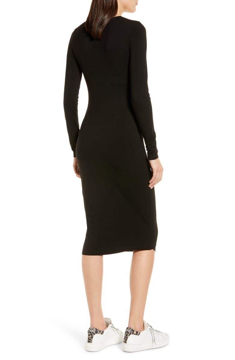 Ninety Percent Fitted Long Sleeve Dress, Alternate, color, 