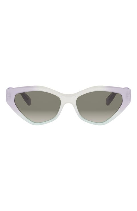 Triomphe 17 56mm Cat Eye Sunglasses