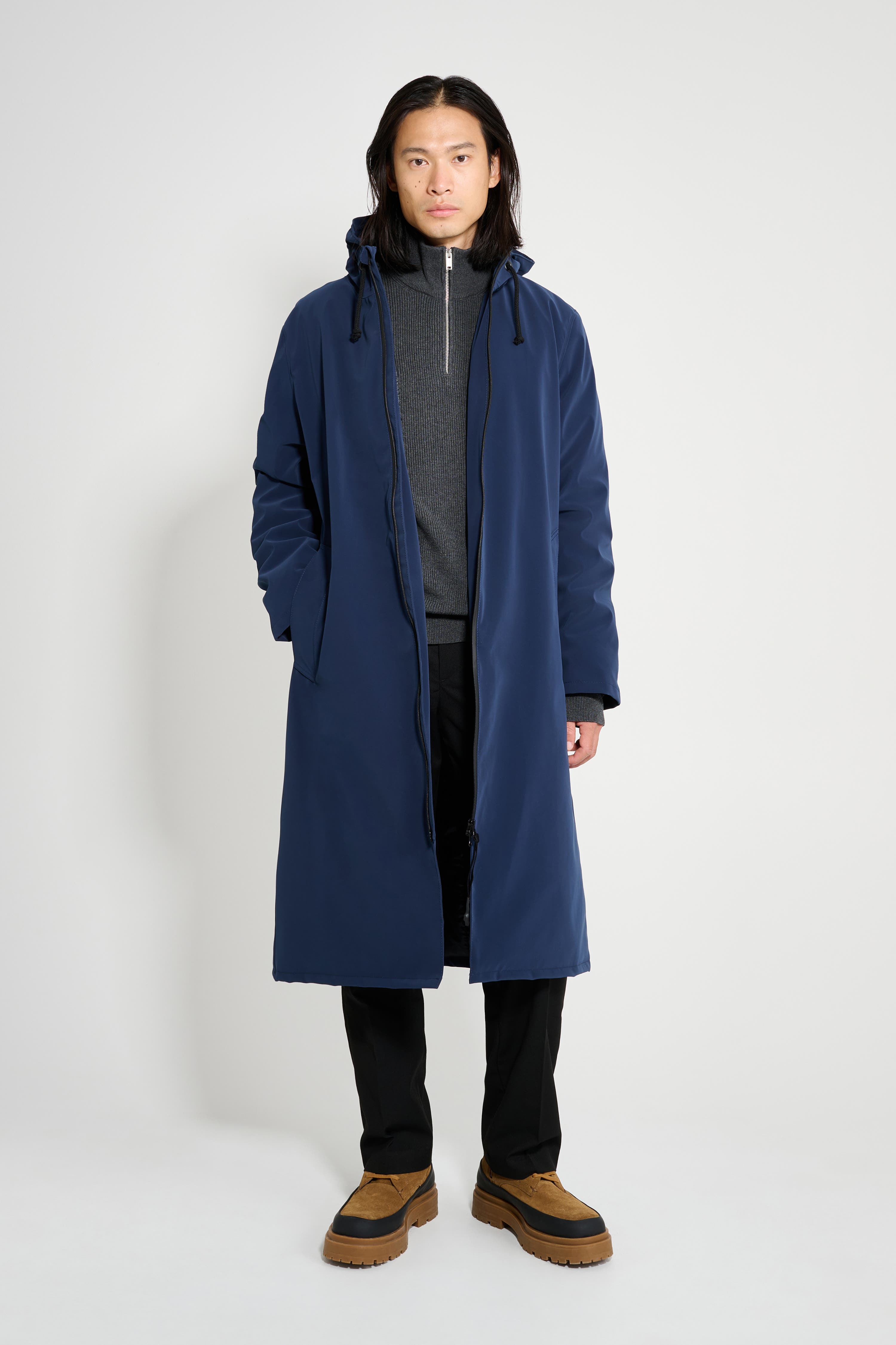 Stockholm Long Matte Winter Coat - image 5