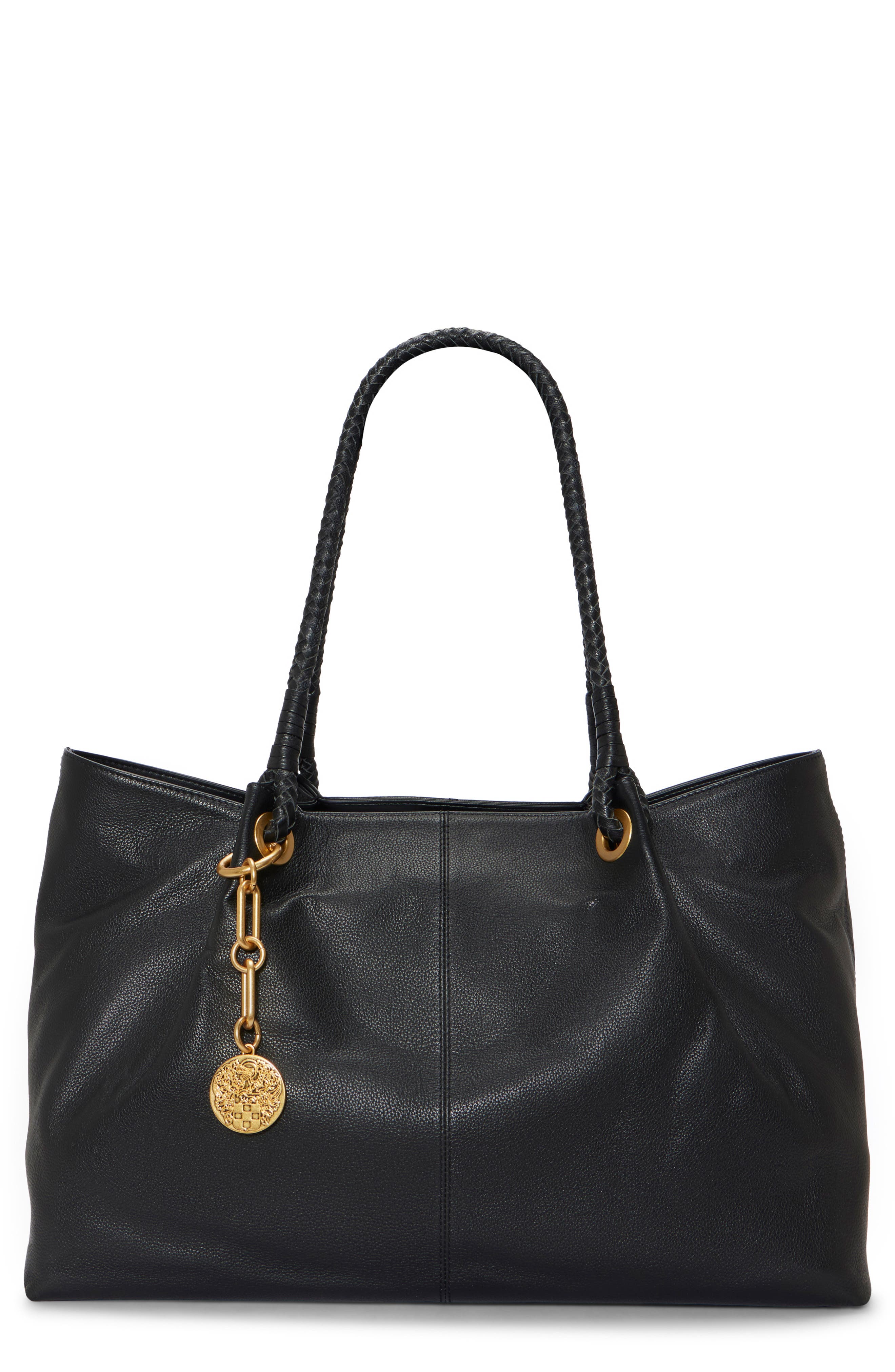 Vince Camuto Eshva Leather Tote, Main, color, 