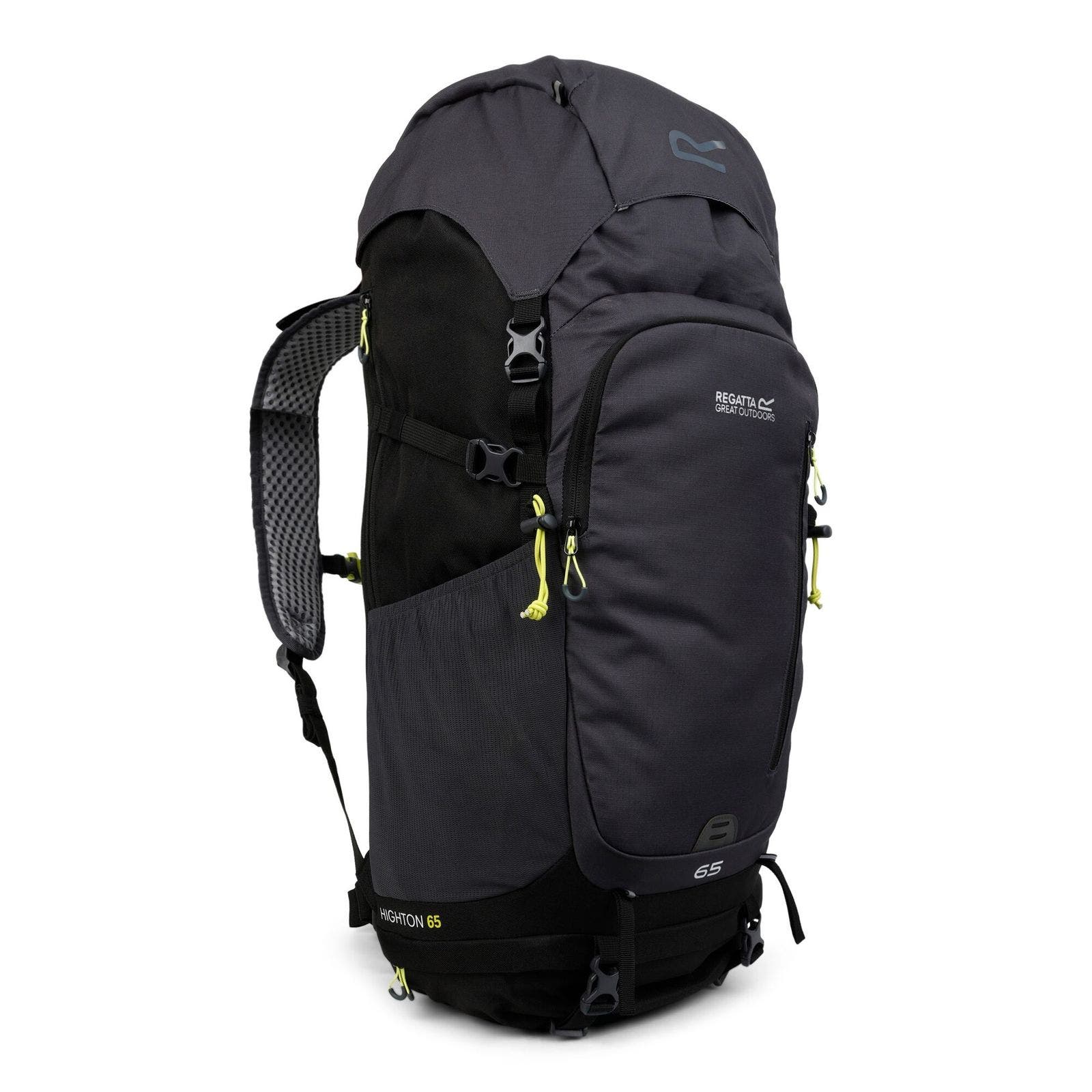 Highton V2 17.1gal Hiking Backpack, Alternate, color, Black and Seal Grey