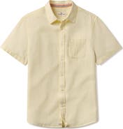 The Normal Brand Freshwater Short Sleeve Button-Up Shirt