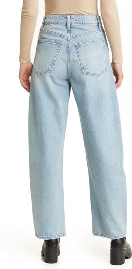 【HI FI FNK】New Barrel Leg Denim Darted Barrel Jean