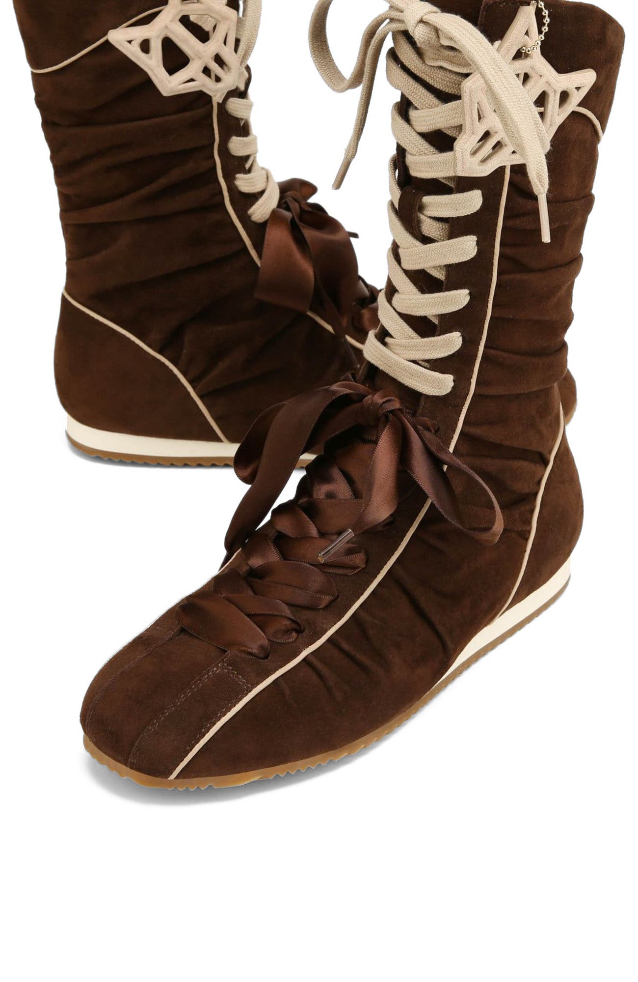 Extreme Black Satin, Alternate, color, Brown
