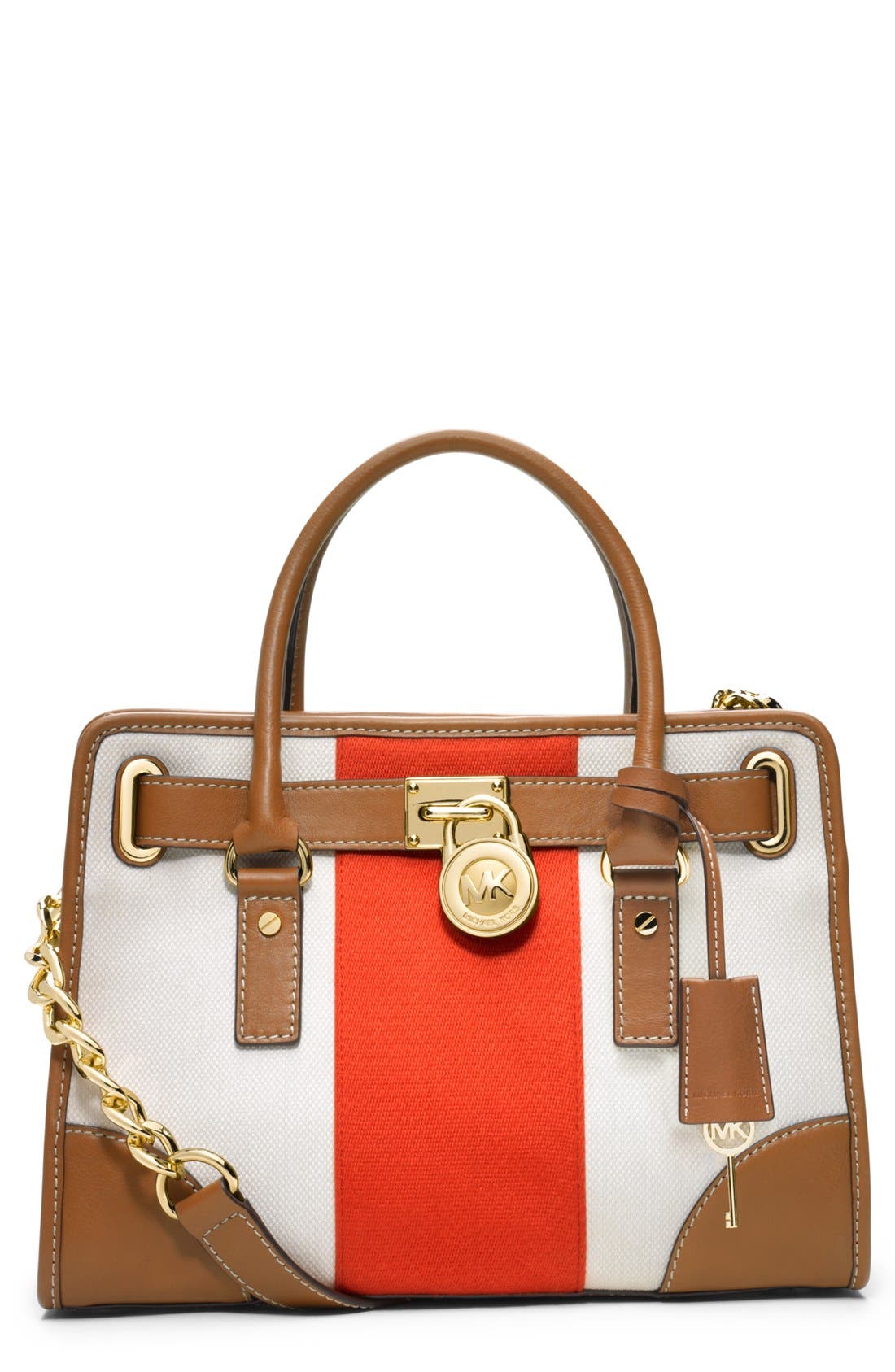 'Hamilton - Mini' Canvas Tote, Main, color, MANDARIN