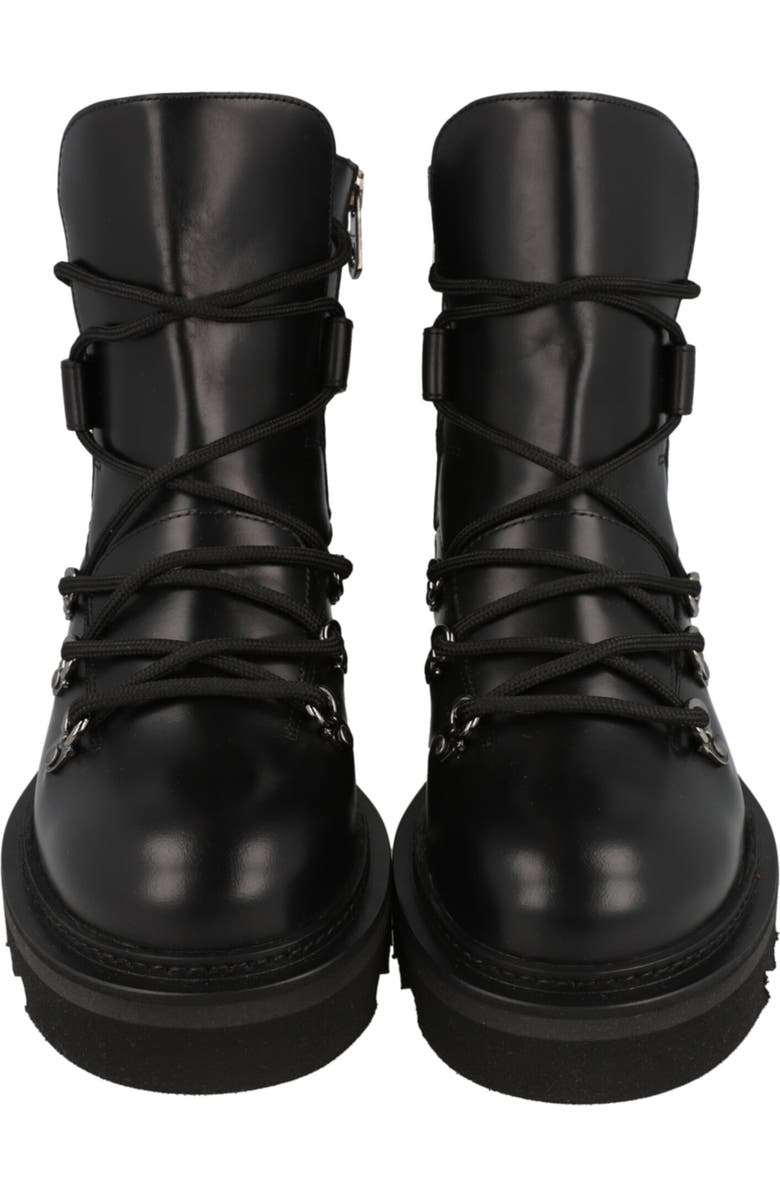 FERRAGAMO Elimo Leather Hiker Boot, Alternate, color, Black