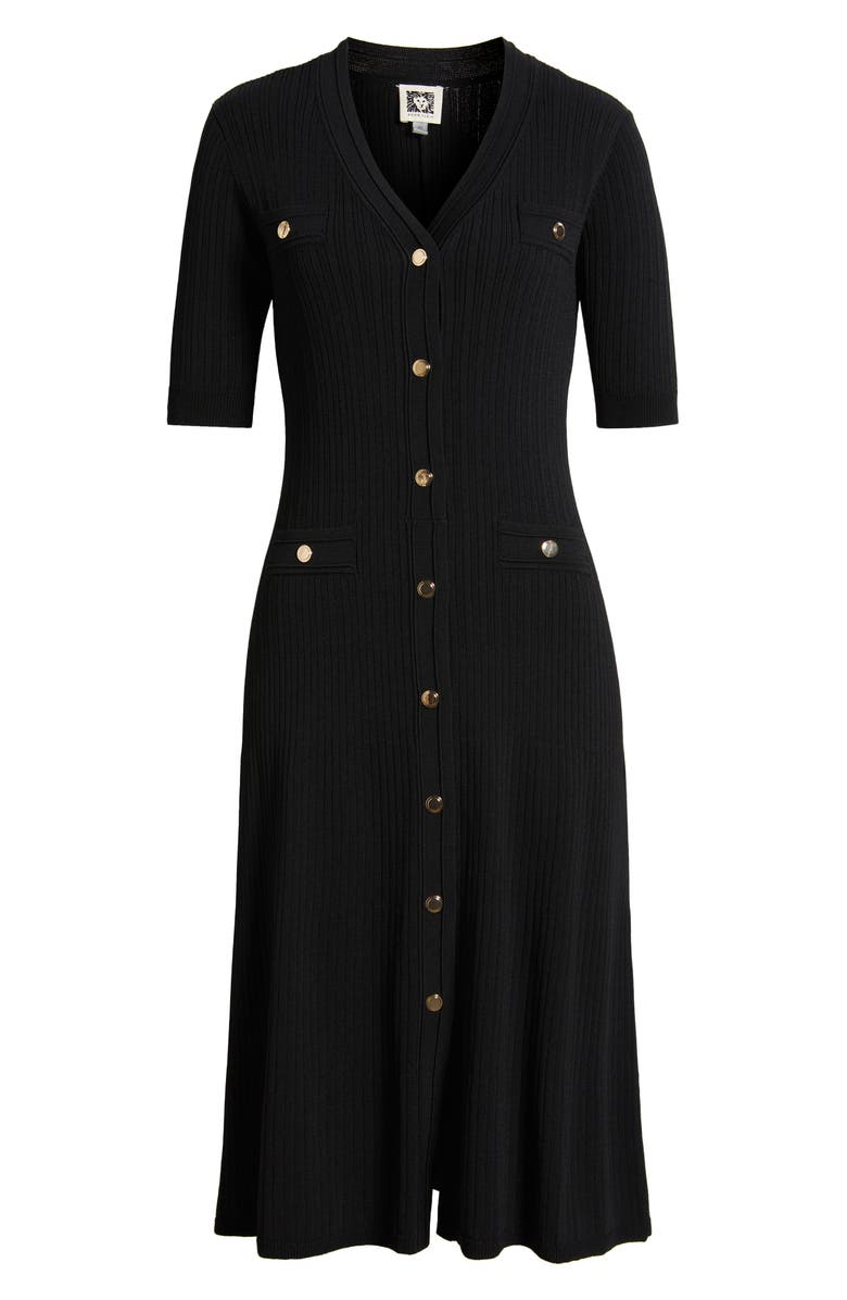 Anne Klein Rib Dress, Alternate, color, 