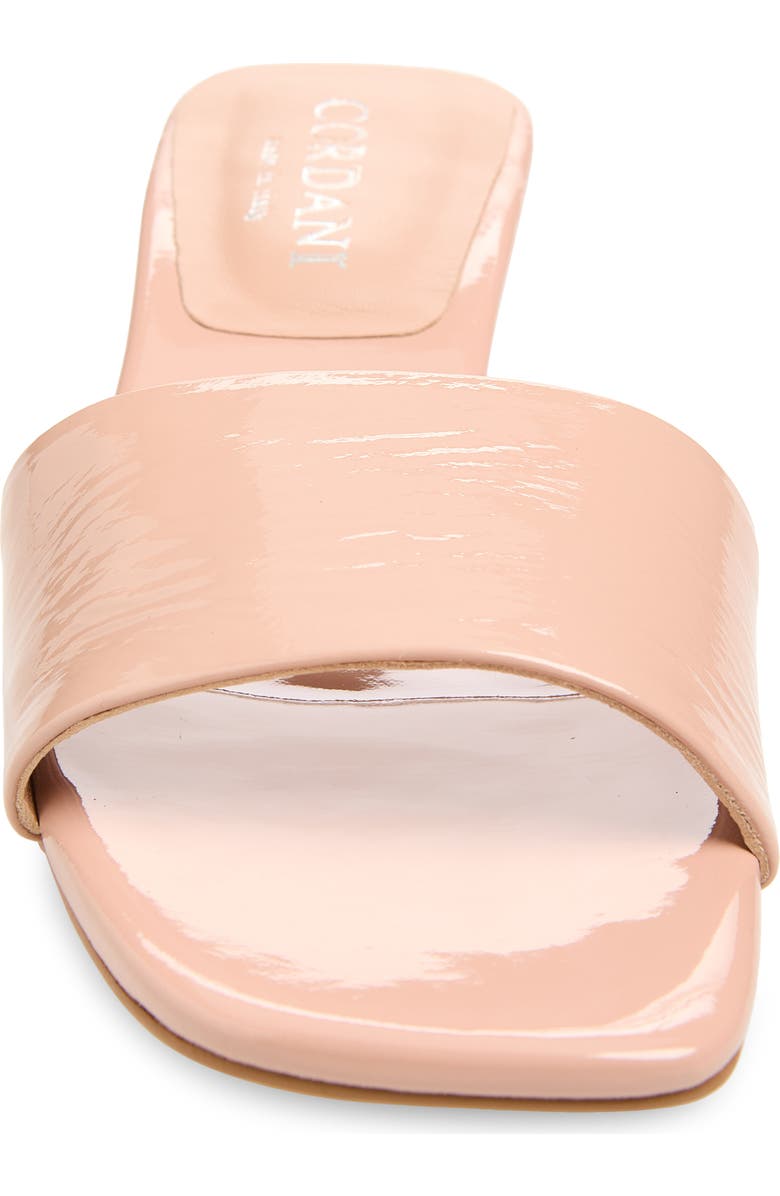 Cordani Neesa Slide Sandal, Alternate, color, Nude Patent