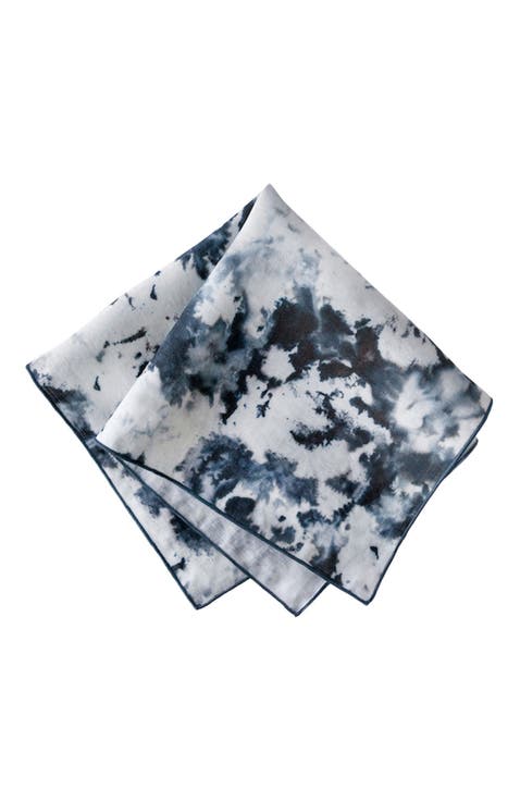 Grey Marble Napkin Set of 4