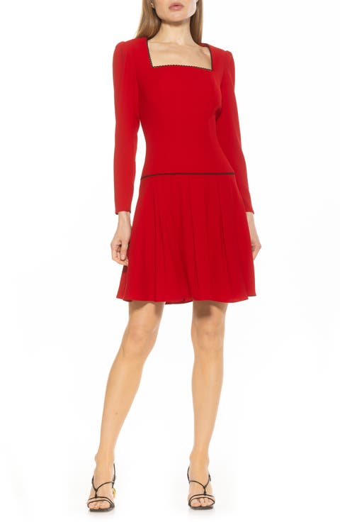 Ashanti Puff Shoulder Dress