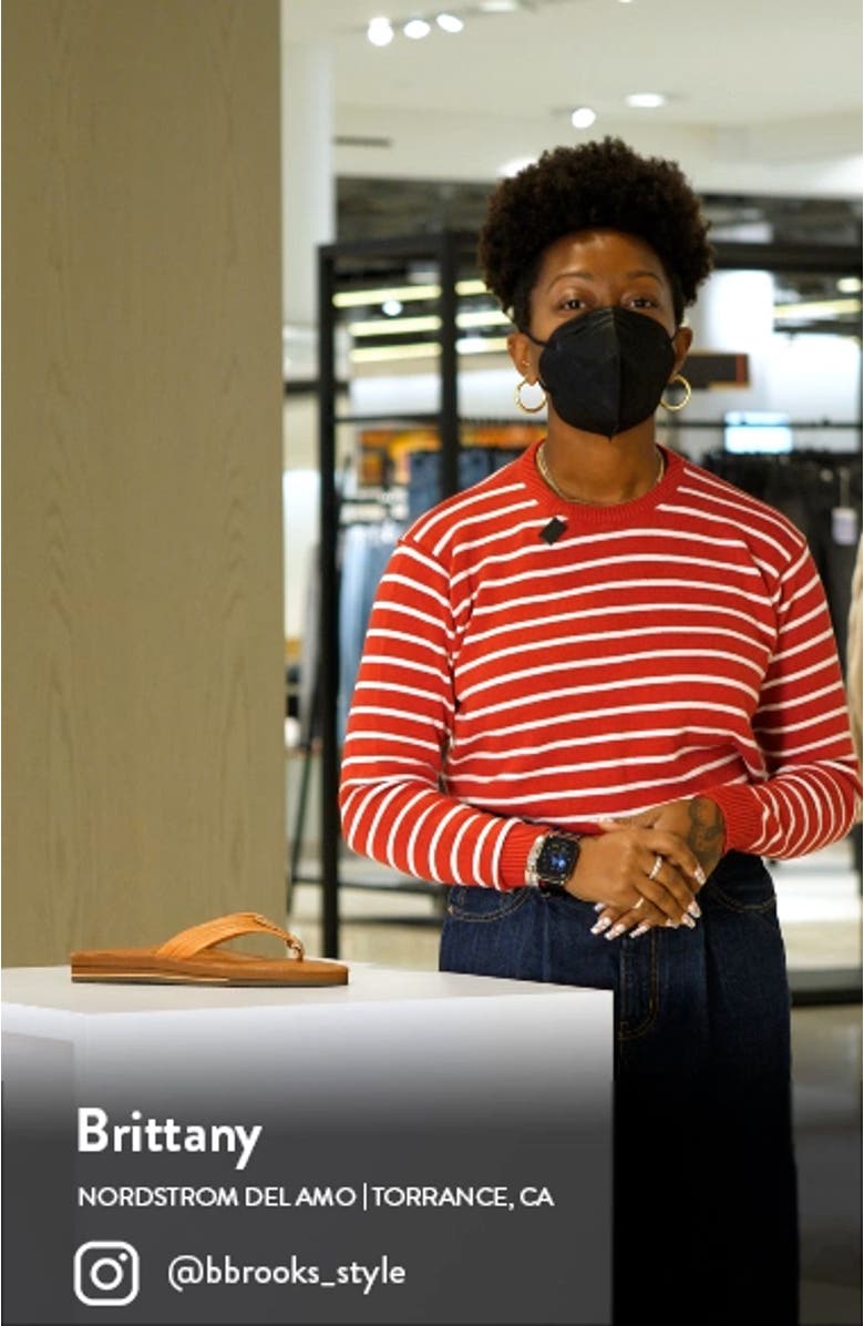 Rainbow Double Layer Flip Flop, sales video thumbnail