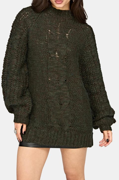 Bracken Chunky Ribbed Knit Sweater