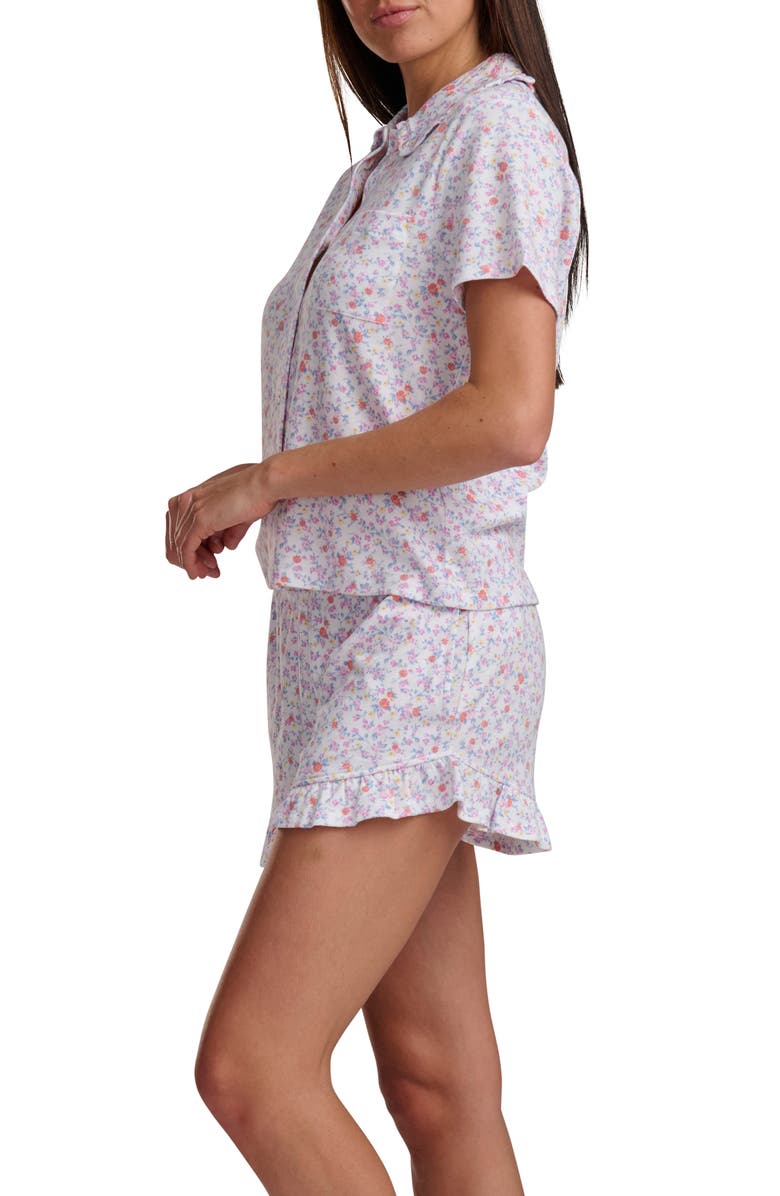 Splendid Ruffle Collar Short Pajamas, Alternate, color,