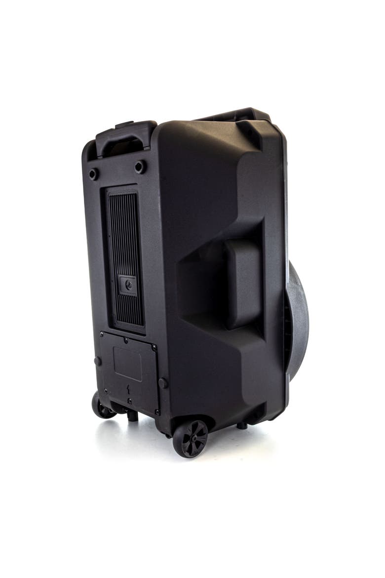15 Inch Bluetooth Portable Rechargeable Party Speaker, Alternate, color, Black