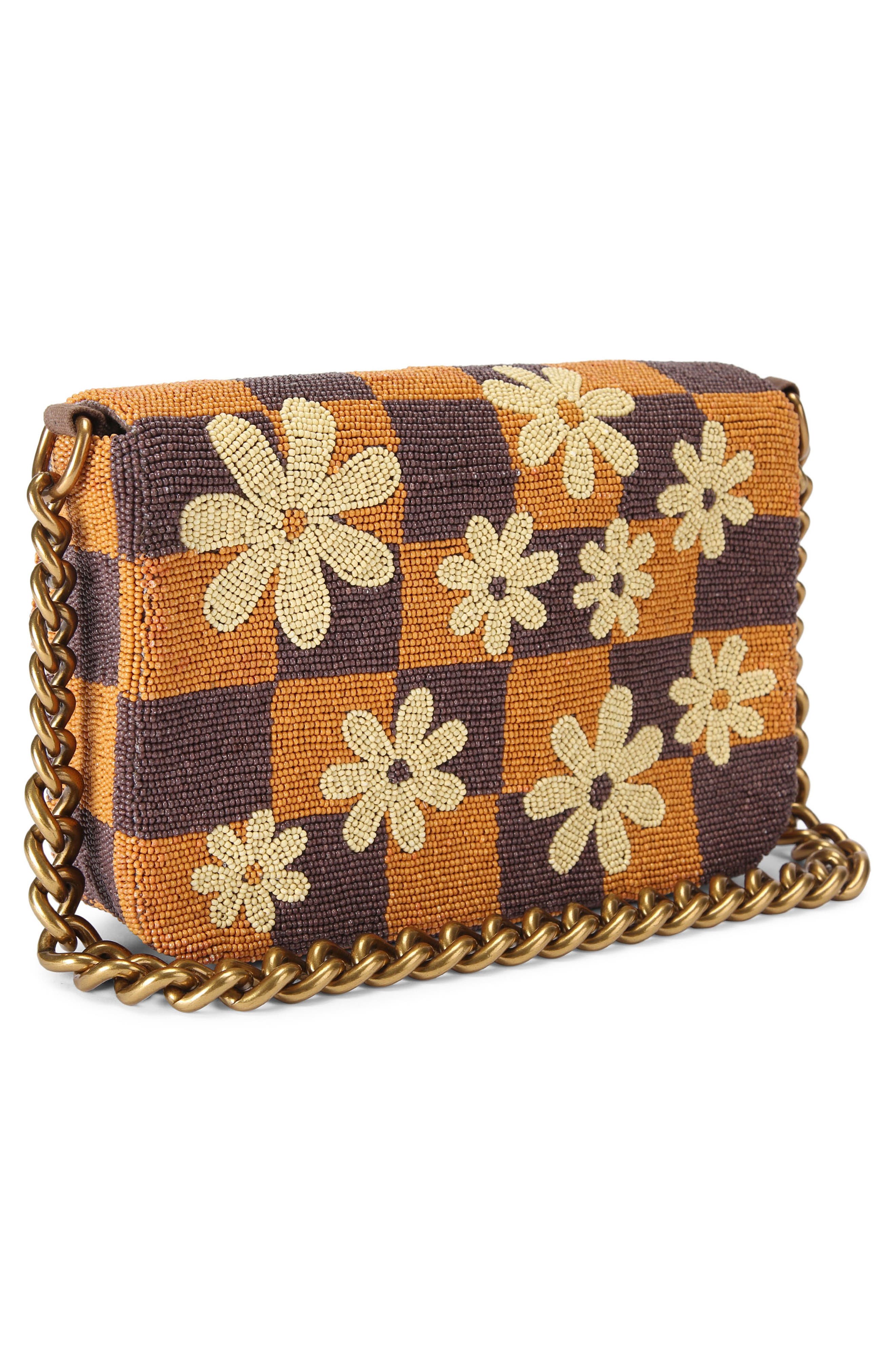 Kurt Geiger London Kensington Beaded Convertible Shoulder Bag, Alternate, color, 