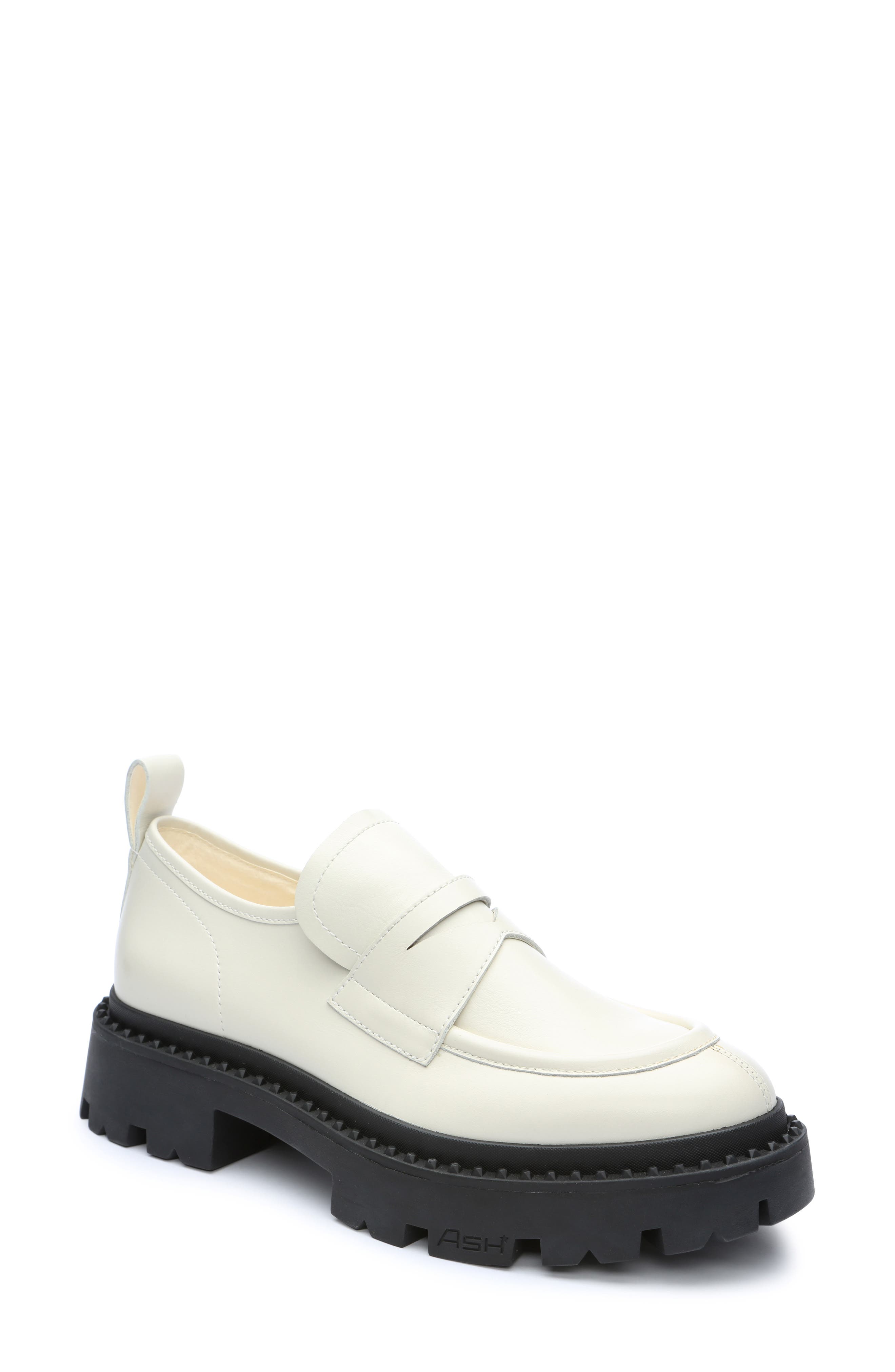 Ash Genial Platform Penny Loafer, Main, color, 
