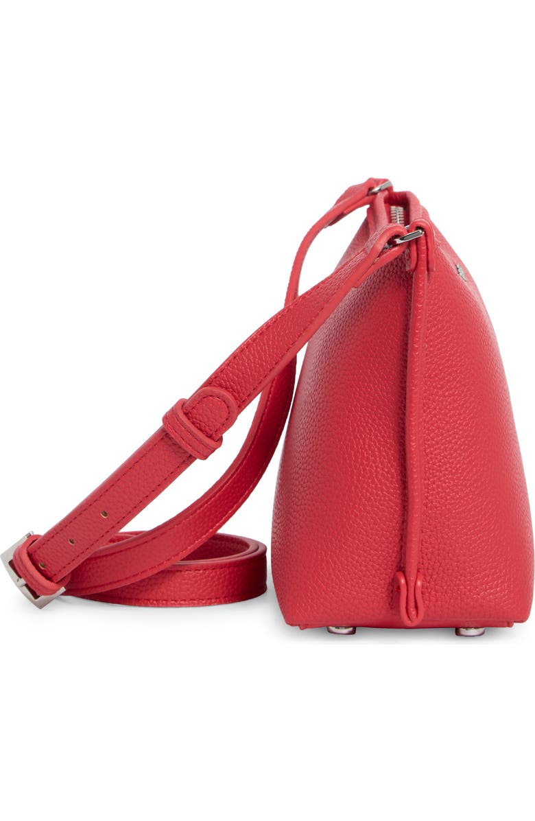 Tahari Cooper Crossbody Bag & Pouch, Alternate, color, Punch