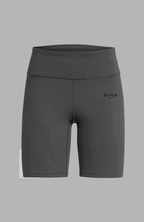 Blvck Paris Blvck Lilith Biker Short In Charcoal