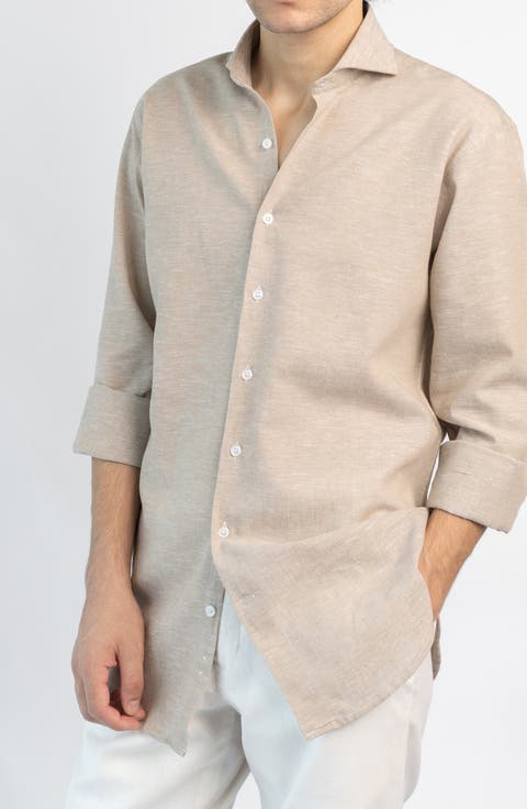 Modern Cotton Linen Shirt