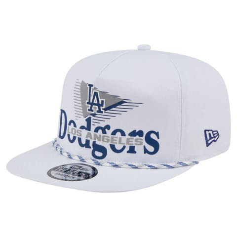Men's New Era  White Los Angeles Dodgers Collide Golfer Snapback Hat