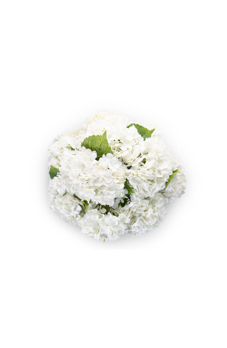 CocoBella Tinsley RealTouch Hydrangea Arrangement, Alternate, color, Snow