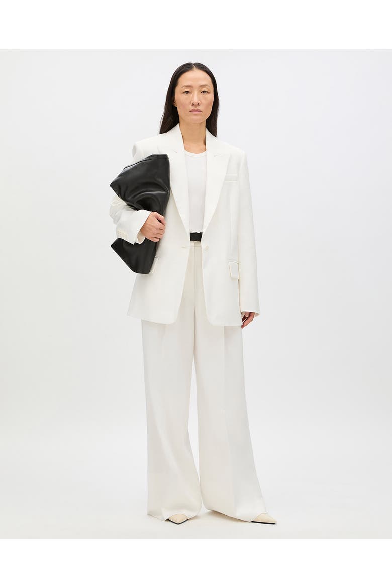 Oversized Tailored Jacket, Main, color, Off White