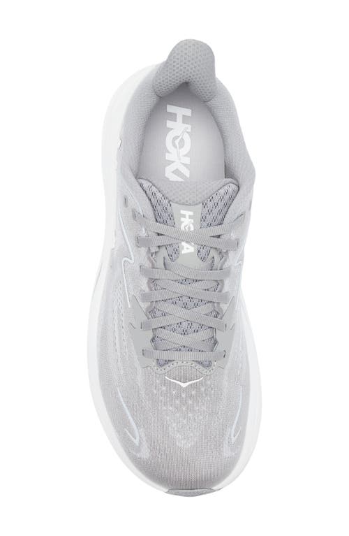 Hoka Clifton 10 Running Shoe In Gray