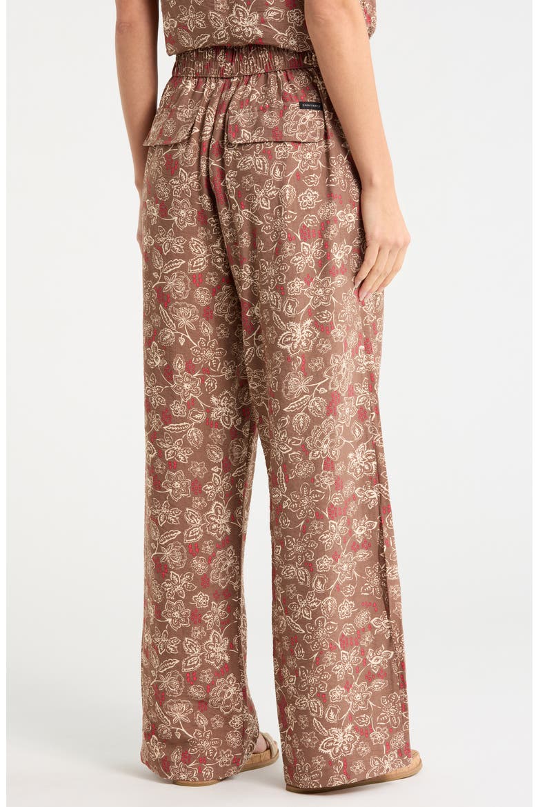 Retreat Wide Leg Pants, Alternate, color, BANSHEE PRINT BROWN