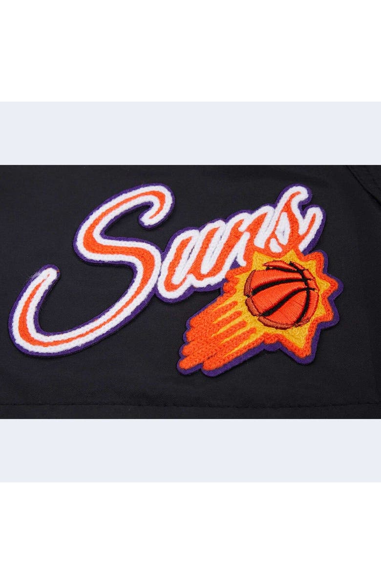 PRO STANDARD Women's Pro Standard  Black Phoenix Suns Script Woven Shorts, Alternate, color, Black