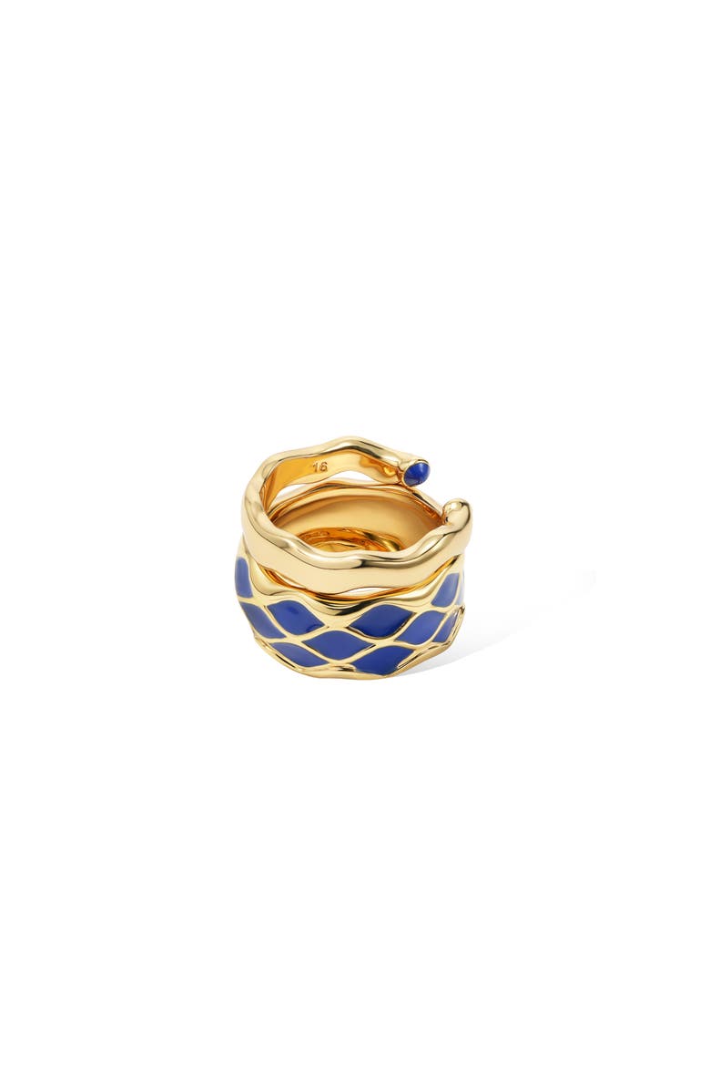 Nirah Ring, Main, color, Gold&Blue
