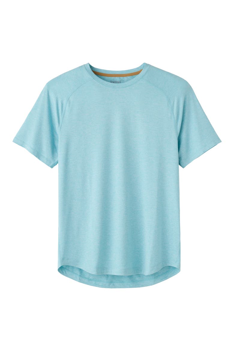 Atmosphere Performance T-Shirt, Alternate, color, BELIZE BLUE HEATHER