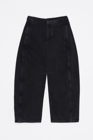 Bimba y Lola Barrel Cut Ankle Jeans