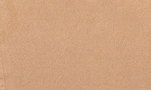Jluxlabel Phoenix Faux Suede Pencil Skirt In Beige