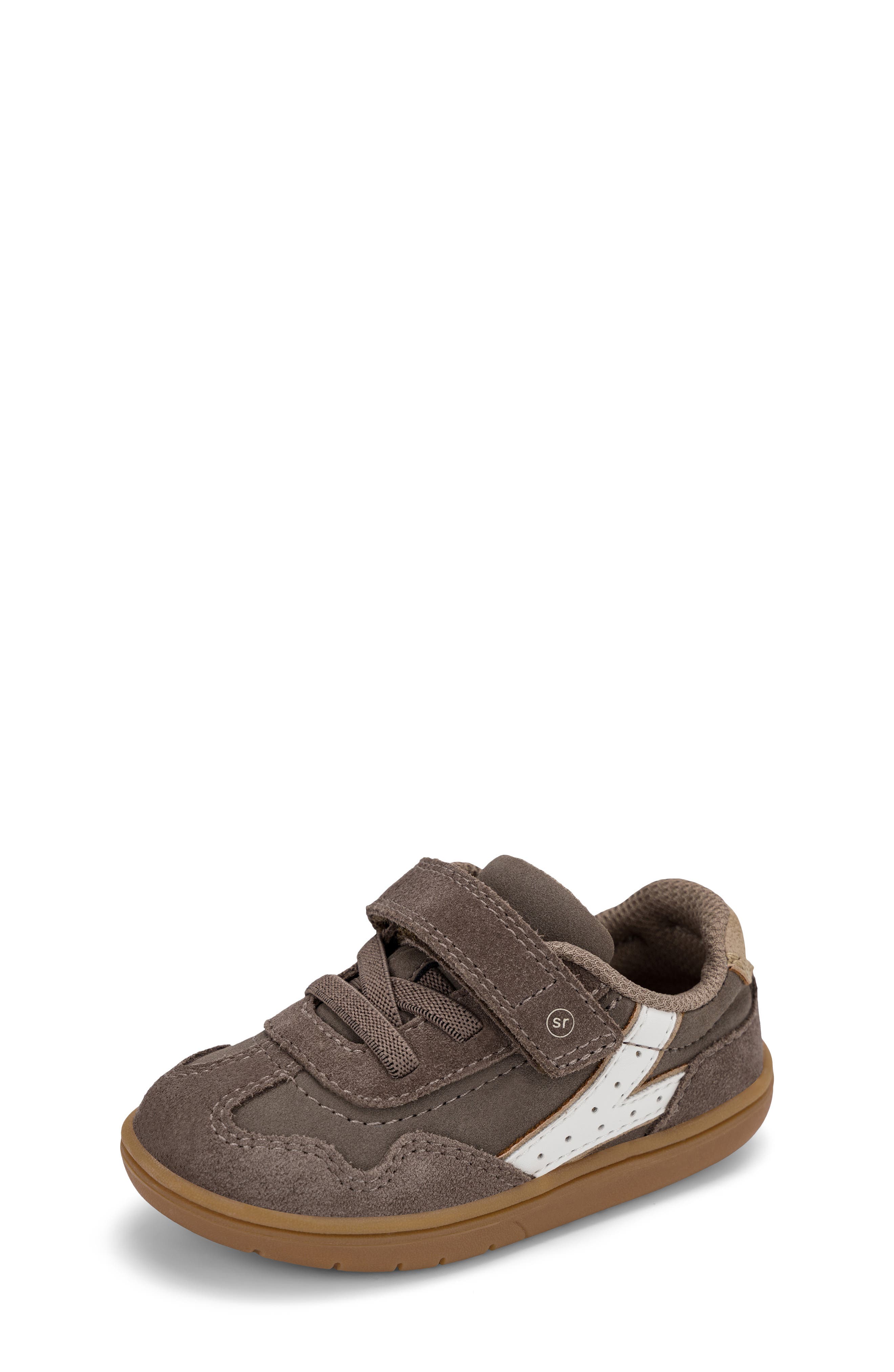 Kids' SRT London 2.0 Leather Sneaker, Alternate, color, BROWN
