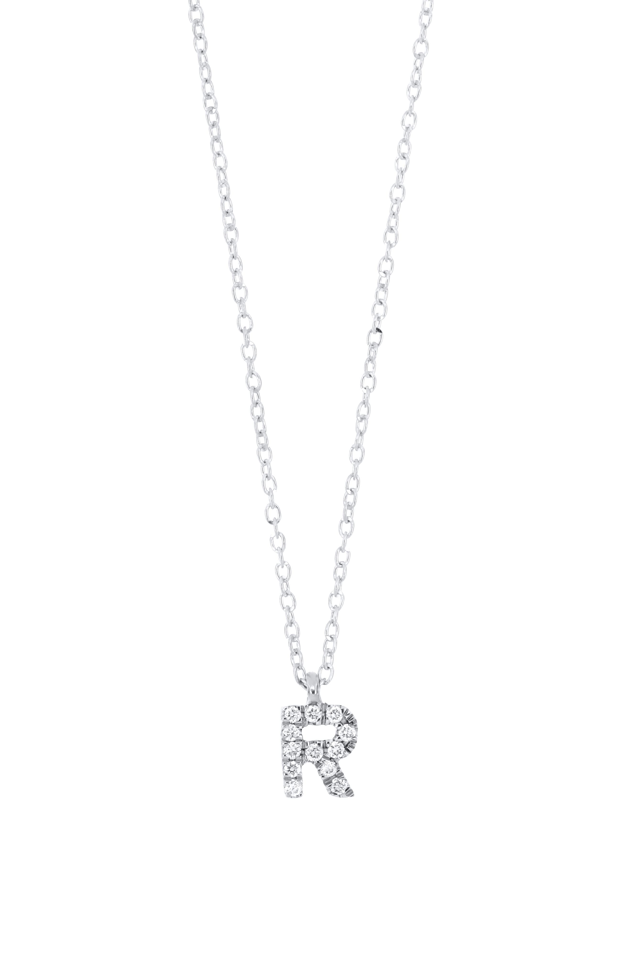 18K WHITE GOLD - R