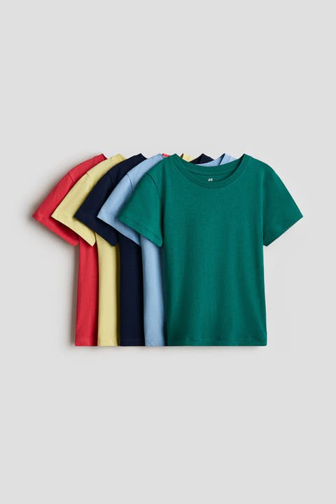 5-Pack Cotton T-Shirts