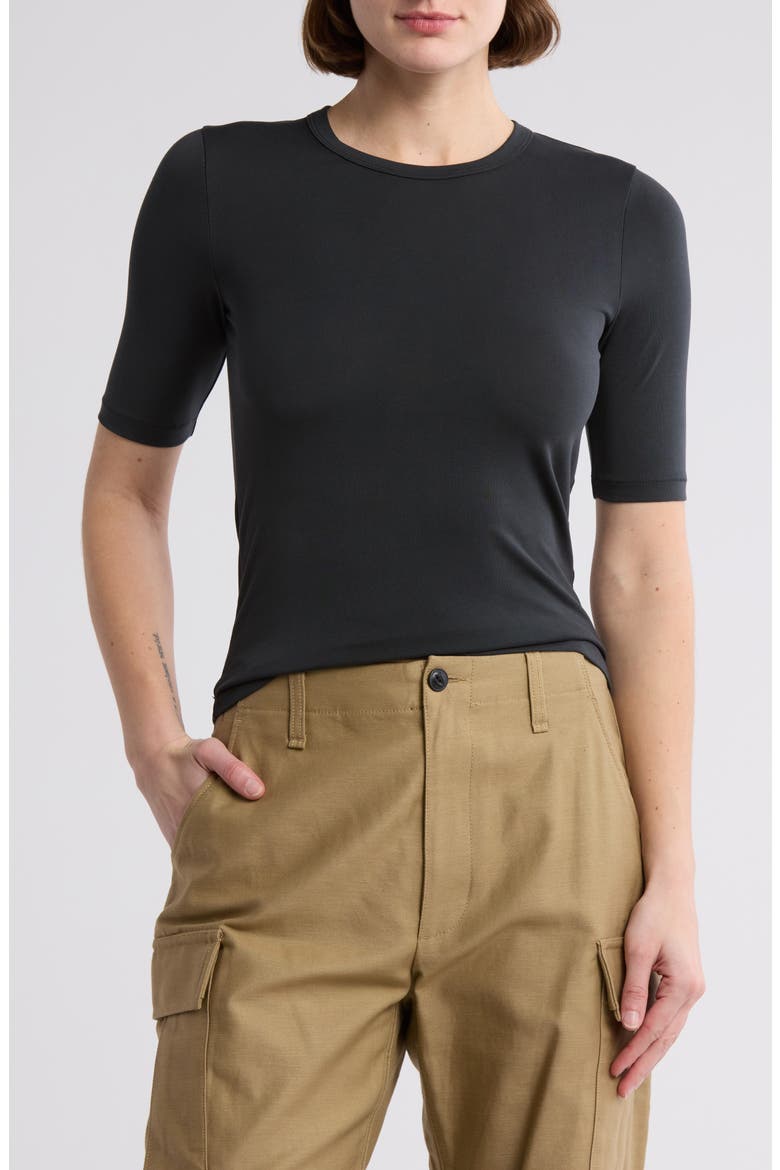Arina T-Shirt, Main, color, BLACK