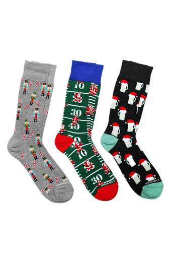 UNSIMPLY STITCHED Assorted 3-Pack of Crew Socks