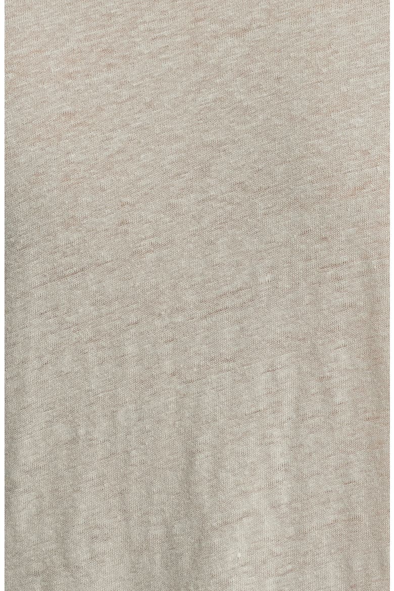 Sun Linen Long Sleeve T-Shirt, Alternate, color, BONE