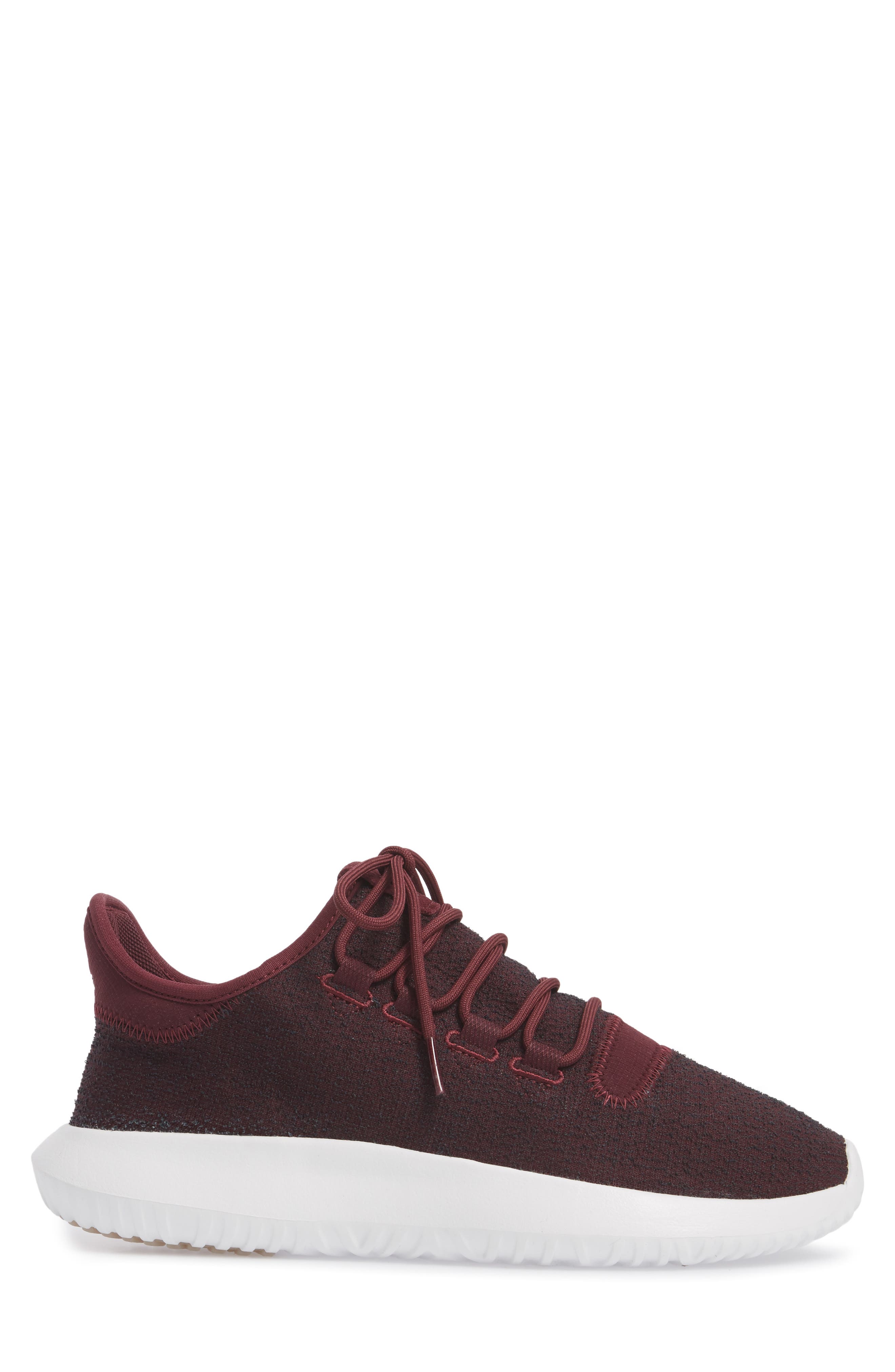 Tubular Shadow Sneaker, Alternate, color, MAROON / VAPOUR GREY/ WHITE