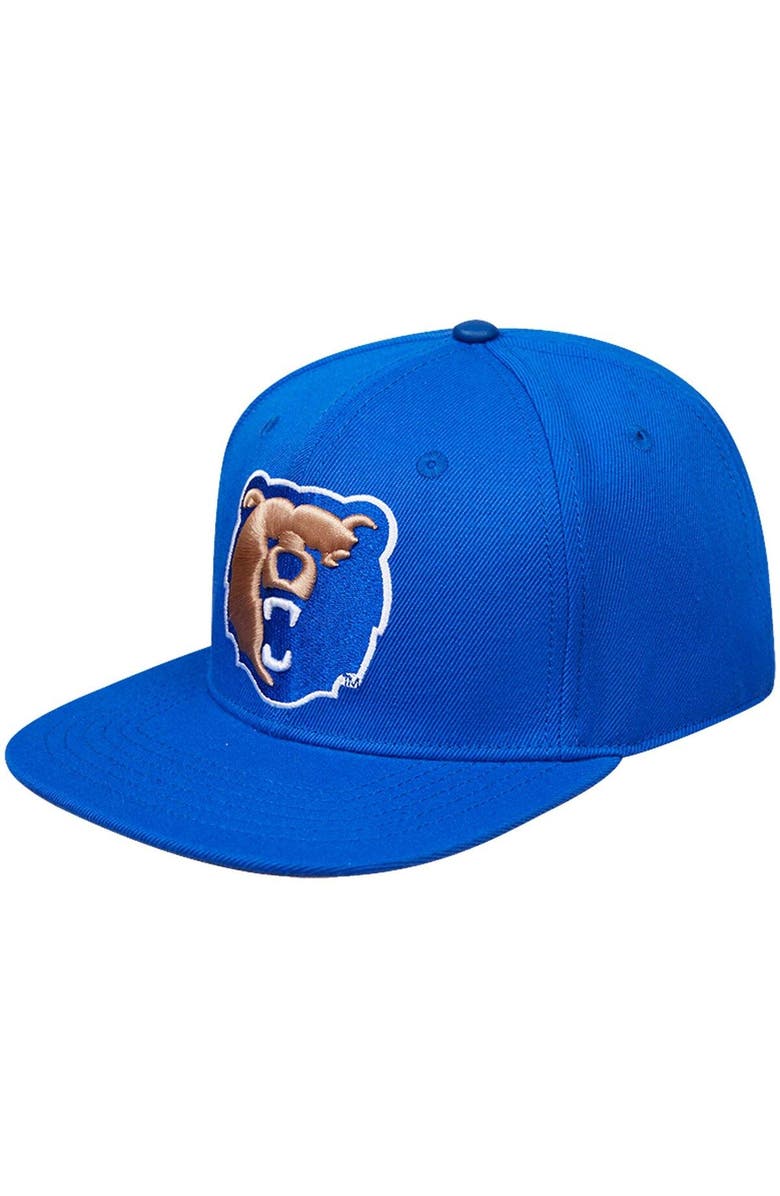 PRO STANDARD Men's Pro Standard  Royal Morgan State Bears Evergreen Mascot Snapback Hat, Alternate, color, 